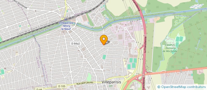 localisation de l'entreprise MADAME HELY WUWUN WIATI SRIYANTO  VILLEPARISIS