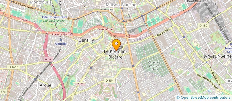 localisation de l'entreprise MADAME HEMMA LAGADEC à LE KREMLIN-BICETRE