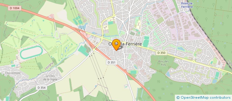 localisation de l'entreprise MADAME HENA CHAUDRY  OZOIR-LA-FERRIERE