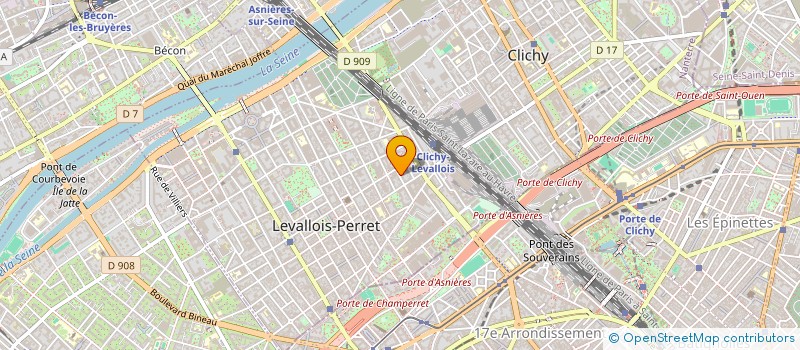 localisation de l'entreprise MADAME HENAOUA SADAOUI à LEVALLOIS-PERRET