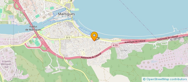 localisation de l'entreprise MADAME HEND ADJMI à MARTIGUES