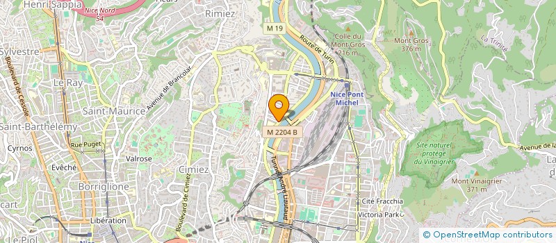 localisation de l'entreprise MADAME HENDA AZZABI à NICE