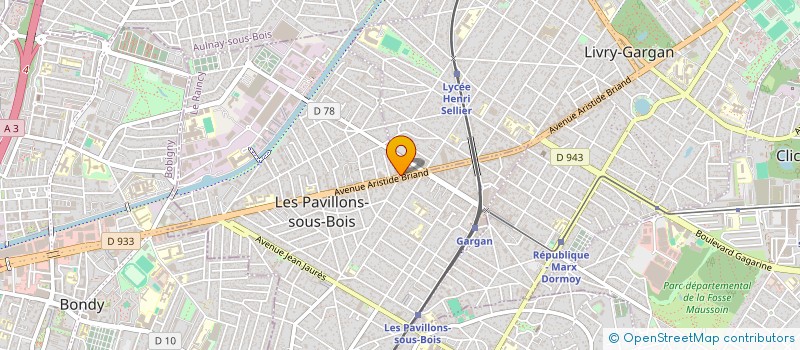 localisation de l'entreprise MADAME HENDA KEITA  LIVRY-GARGAN