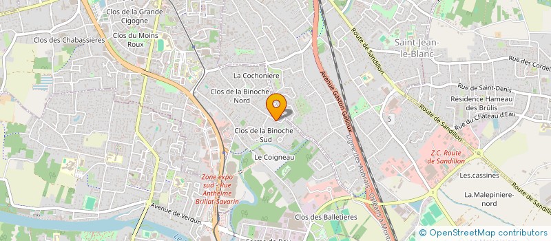 localisation de l'entreprise MADAME HENDA NEFZI à ORLEANS