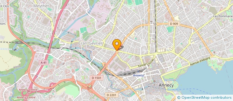 localisation de l'entreprise MADAME HENDE JAFAR YOUNES à ANNECY