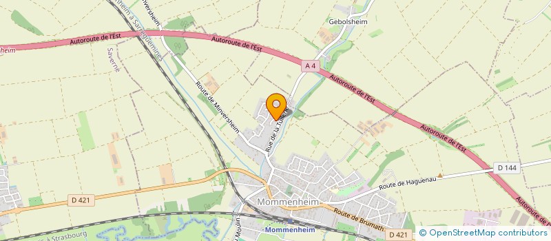 localisation de l'entreprise MADAME HENDORICHE KIBAKA  MOMMENHEIM