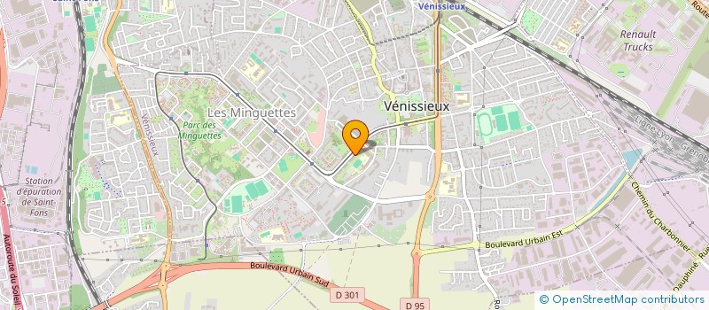 localisation de l'entreprise MADAME HENDRIKA SCHRAM  VENISSIEUX