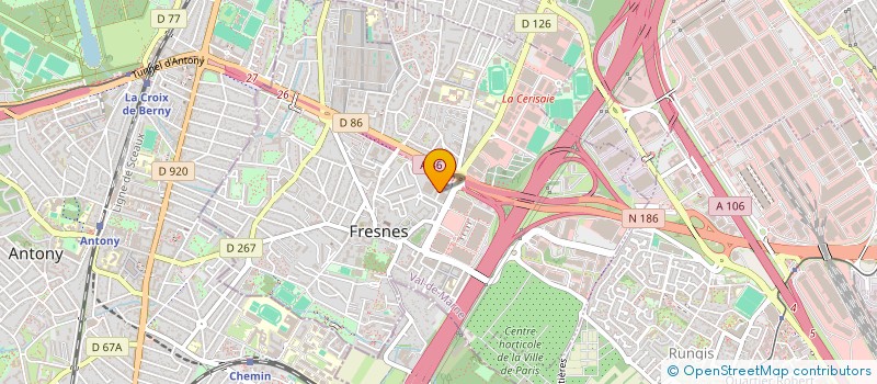 localisation de l'entreprise MADAME HENITSOA RANDRIANAVONY à FRESNES