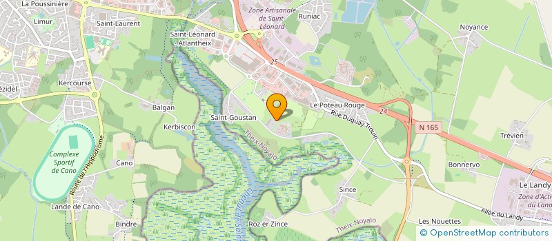 localisation de l'entreprise MADAME HENNARD REIGNET  THEIX-NOYALO