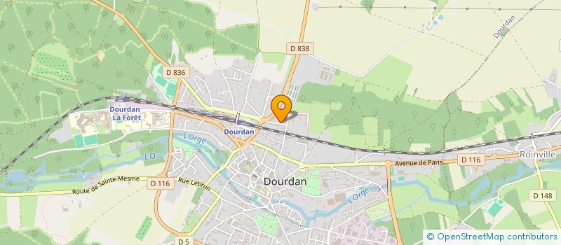 localisation de l'entreprise MADAME HENNY HABA MONEMOU  DOURDAN