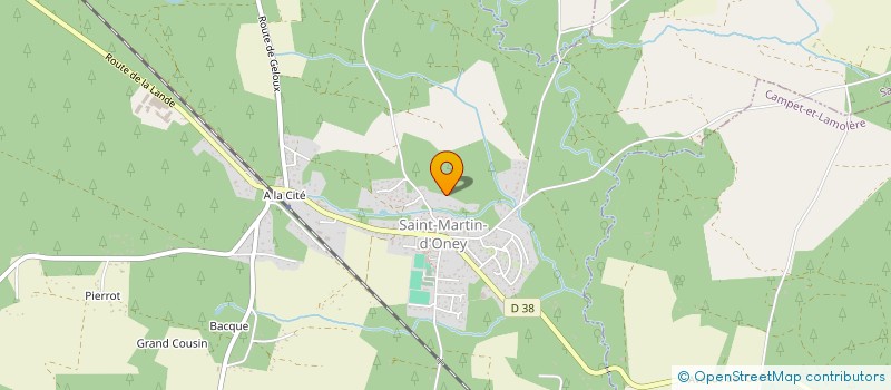 localisation de l'entreprise MADAME HENRI POSTEL  SAINT-MARTIN-D ONEY