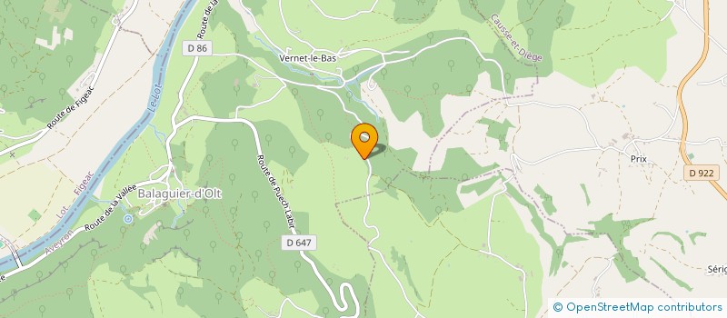 localisation de l'entreprise MADAME HENRIANE DE BESCHART  FOISSAC