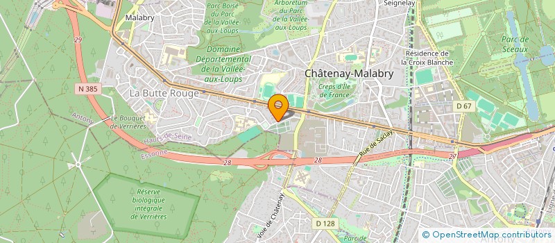 localisation de l'entreprise MADAME HENRIETTE ALLIGNON à CHATENAY-MALABRY