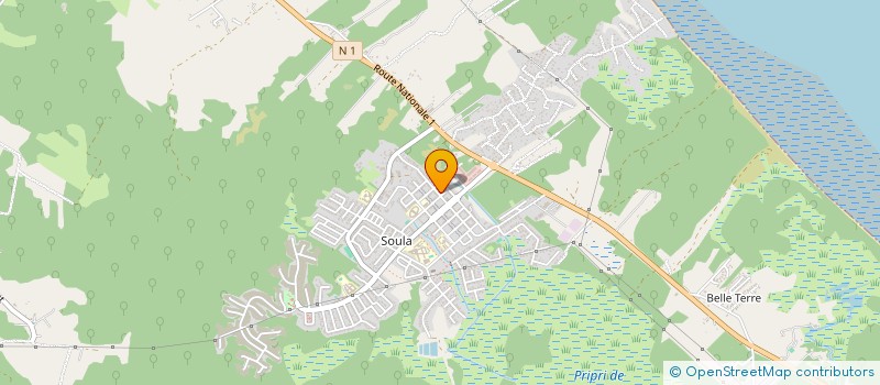 localisation de l'entreprise MADAME HENRIETTE AUDE SEBELOUE à MACOURIA