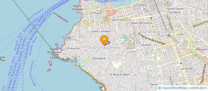 localisation de l'entreprise MADAME HENRIETTE BAGDASSARIAN à MARSEILLE