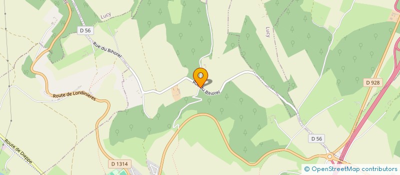 localisation de l'entreprise MADAME HENRIETTE BENOIT  NEUFCHATEL-EN-BRAY