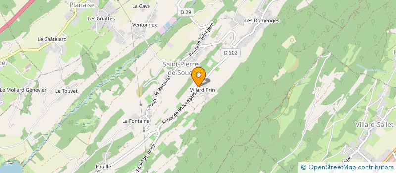 localisation de l'entreprise MADAME HENRIETTE BERTHIER à SAINT-PIERRE-DE-SOUCY