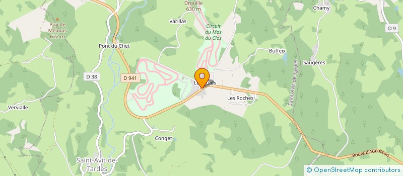localisation de l'entreprise MADAME HENRIETTE BONNAURE à SAINT-AVIT-DE-TARDES
