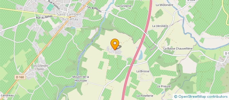 localisation de l'entreprise MADAME HENRIETTE BOURDEILLE  CHEMILLE-EN-ANJOU