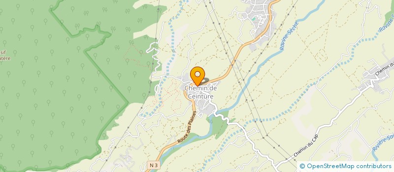 localisation de l'entreprise MADAME HENRIETTE BOYER  SAINT-BENOIT