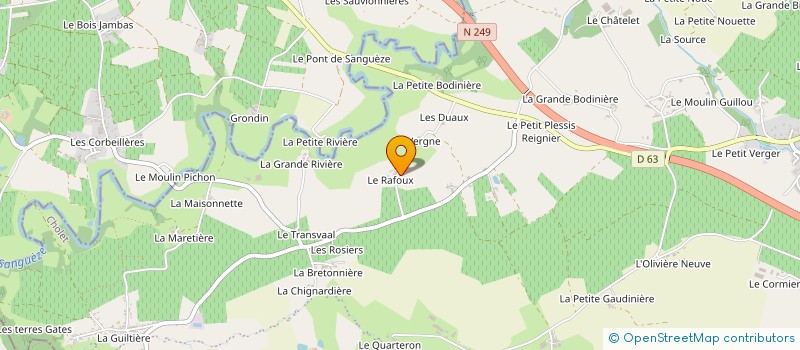 localisation de l'entreprise MADAME HENRIETTE CHERBONNIER  SEVREMOINE