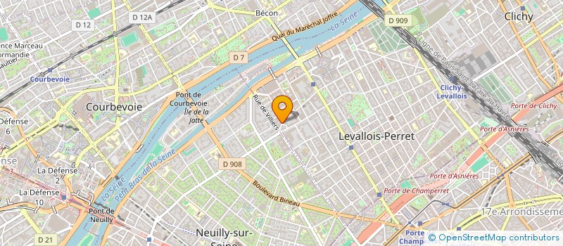 localisation de l'entreprise MADAME HENRIETTE COURTOIS à LEVALLOIS-PERRET