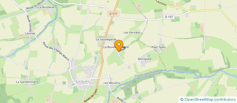 localisation de l'entreprise MADAME HENRIETTE DALIBERT à DIALAN SUR CHAINE