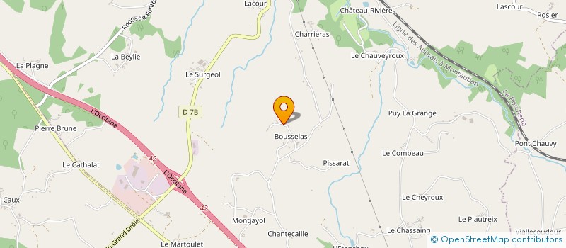 localisation de l'entreprise MADAME HENRIETTE DEBERNARD  SAINT-GERMAIN-LES-BELLES