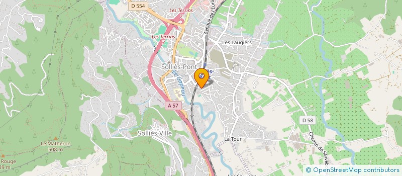 localisation de l'entreprise MADAME HENRIETTE DESAMBLANCX à SOLLIES-PONT