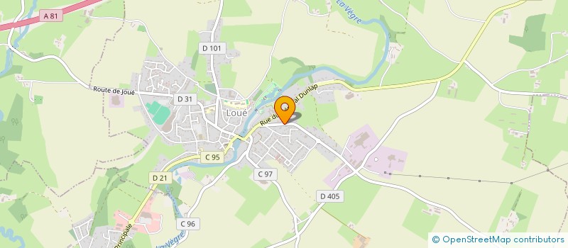 localisation de l'entreprise MADAME HENRIETTE DESPRES  LOUE