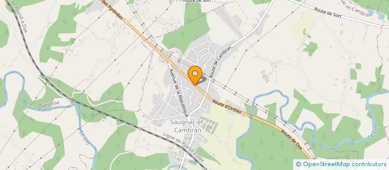 localisation de l'entreprise MADAME HENRIETTE DITCHARRY  NARROSSE