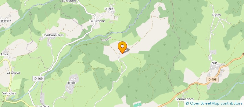 localisation de l'entreprise MADAME HENRIETTE DUMAS à LURIECQ
