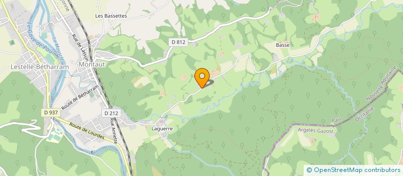 localisation de l'entreprise MADAME HENRIETTE ESQUERRE-CACHA à MONTAUT