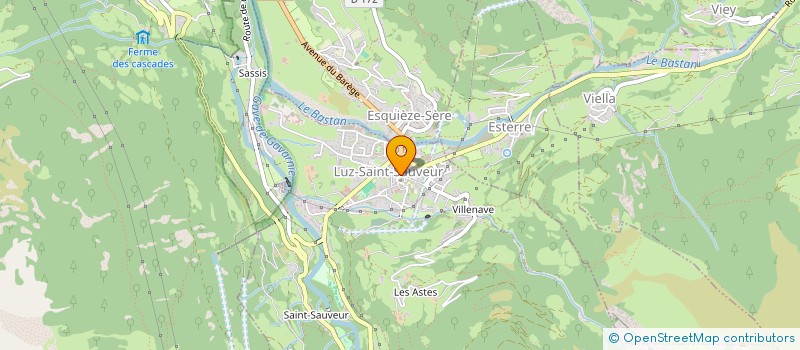 localisation de l'entreprise MADAME HENRIETTE FOURTINE  LUZ-SAINT-SAUVEUR