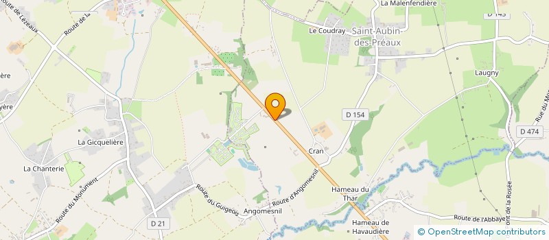 localisation de l'entreprise MADAME HENRIETTE GARNIER à SAINT-AUBIN-DES-PREAUX