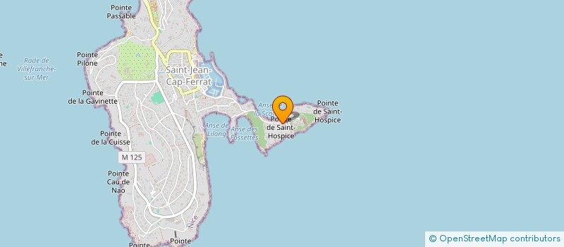 localisation de l'entreprise MADAME HENRIETTE GIACONNE  SAINT-JEAN-CAP-FERRAT