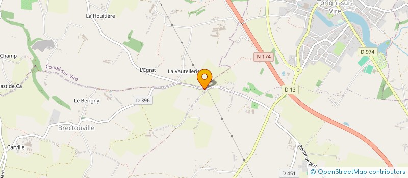 localisation de l'entreprise MADAME HENRIETTE GILLES  TORIGNY-LES-VILLES