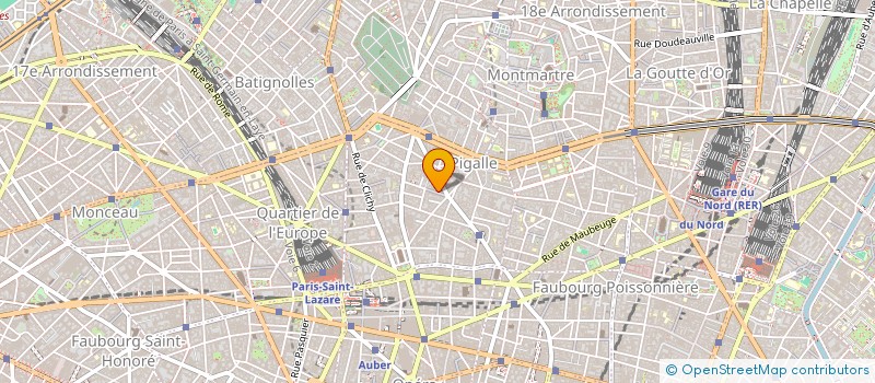 localisation de l'entreprise MADAME HENRIETTE LACOMME  PARIS