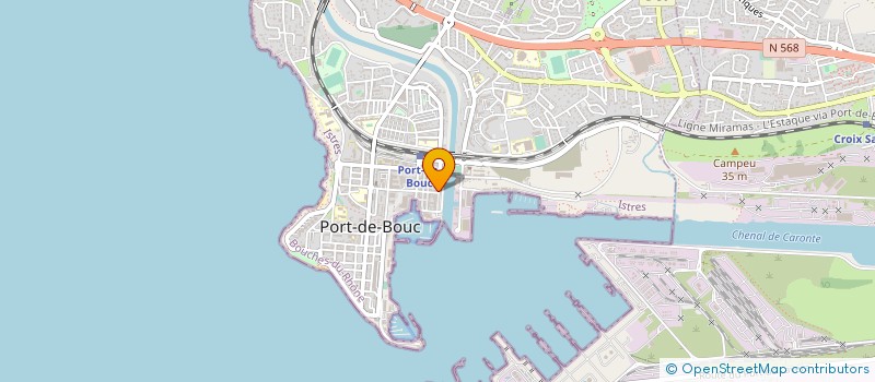 localisation de l'entreprise MADAME HENRIETTE LAMBERGER  PORT-DE-BOUC