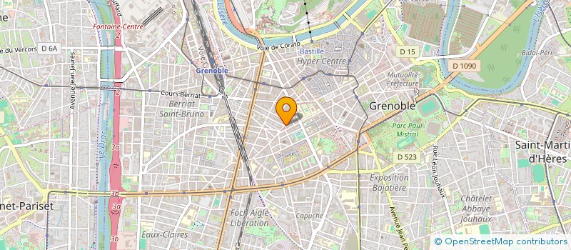 localisation de l'entreprise MADAME HENRIETTE LANG à GRENOBLE