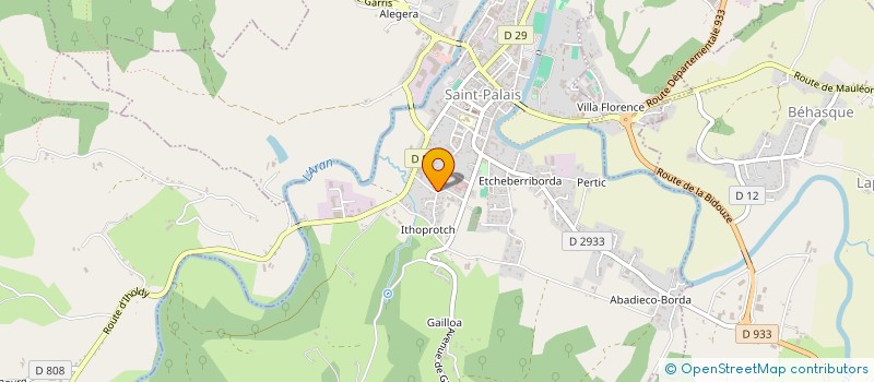 localisation de l'entreprise MADAME HENRIETTE LANNEMAYOU  BEYRIE-SUR-JOYEUSE