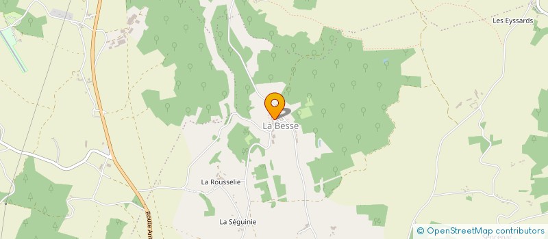 localisation de l'entreprise MADAME HENRIETTE LAVIALE  BRANTOME EN PERIGORD