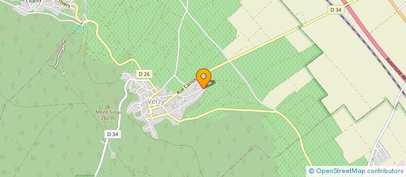 localisation de l'entreprise MADAME HENRIETTE LECOMTE  VERZY