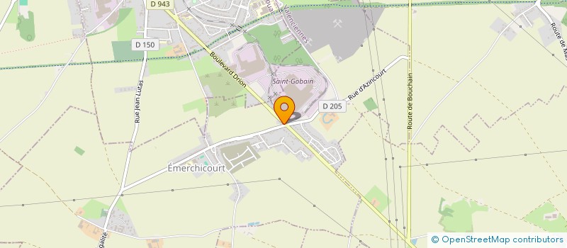 localisation de l'entreprise MADAME HENRIETTE LECOUFFE à EMERCHICOURT
