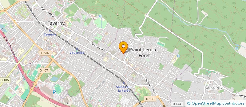 localisation de l'entreprise MADAME HENRIETTE LEENEN à SAINT-LEU-LA-FORET