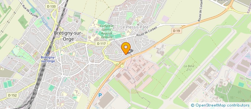 localisation de l'entreprise MADAME HENRIETTE LOUIS MICHEL à BRETIGNY-SUR-ORGE