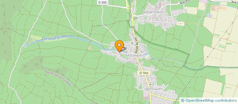 localisation de l'entreprise MADAME HENRIETTE LUDWIG  MITTELWIHR