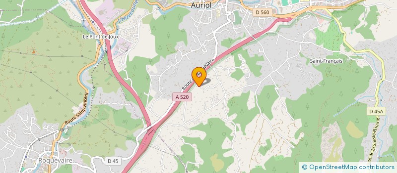 localisation de l'entreprise MADAME HENRIETTE MAUREL à AURIOL