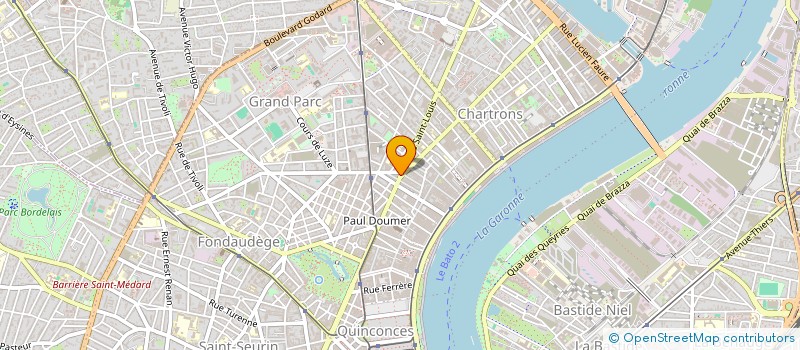 localisation de l'entreprise MADAME HENRIETTE MAYET  BORDEAUX