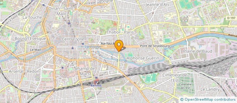 localisation de l'entreprise MADAME HENRIETTE MENGA POUTOU à RENNES